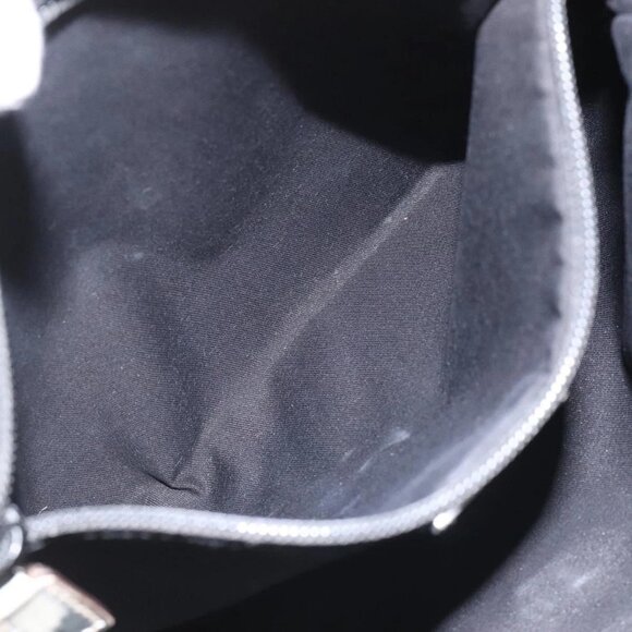 GUCCI GG Canvas Shoulder Bag Silver Blue 145857 Auth 110391 - Picture 12 of 16